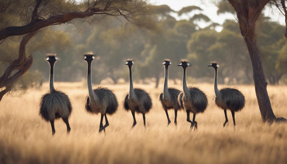 emus thrive in conservation