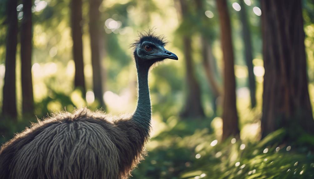 emus thrive in forests