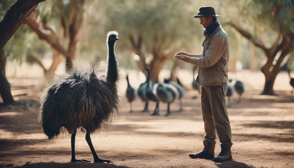 exploring emu social patterns