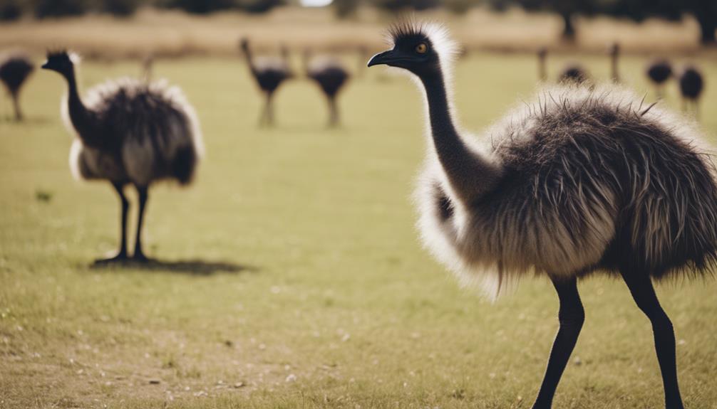 study on australian emus