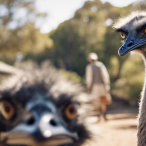 taming aggressive emu behavior