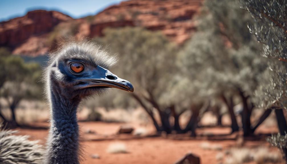 unique australian bird habitat