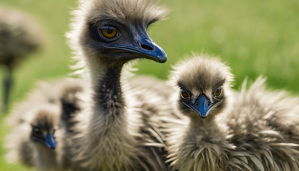 emu chicks developmental phases