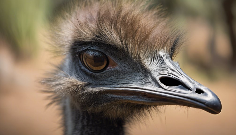 emu ear structure explained