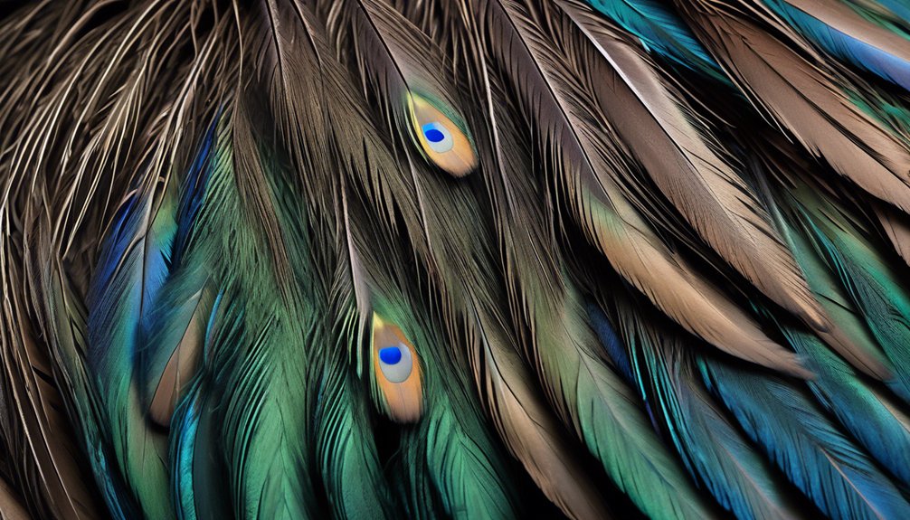 emu feather color diversity