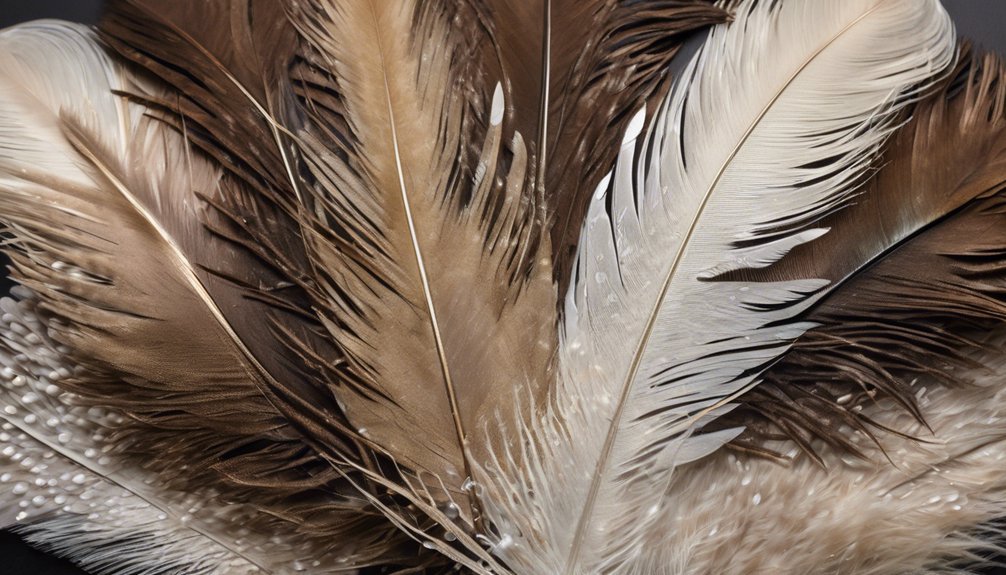 emu feathers in craftsmanship