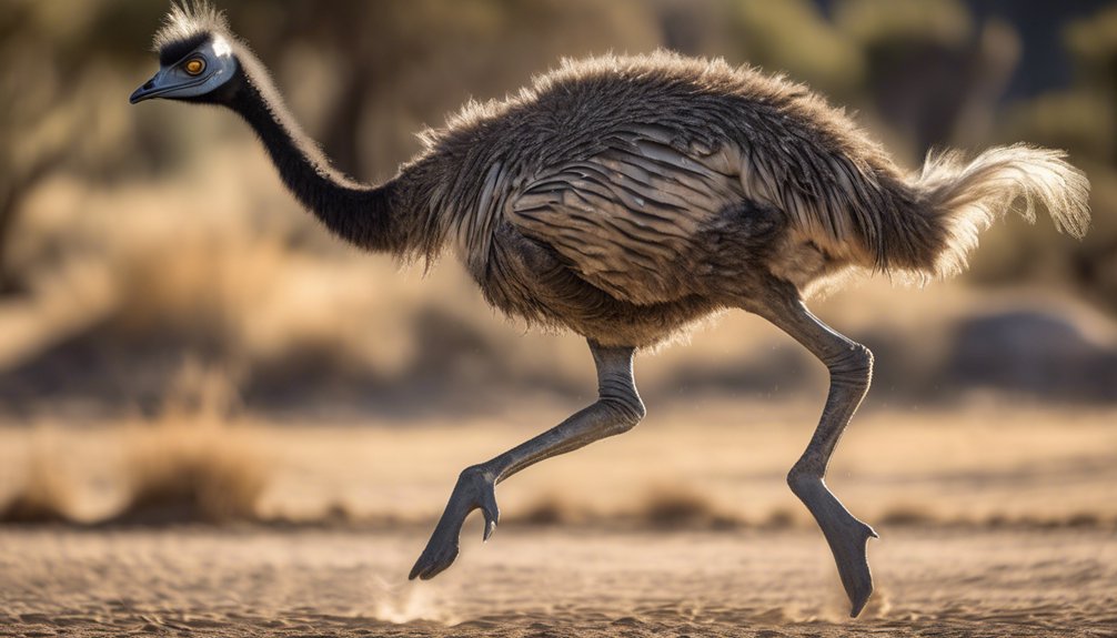 emu physical characteristics overview