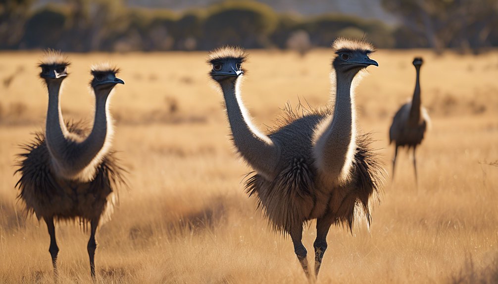 emu vocalizations and behaviors
