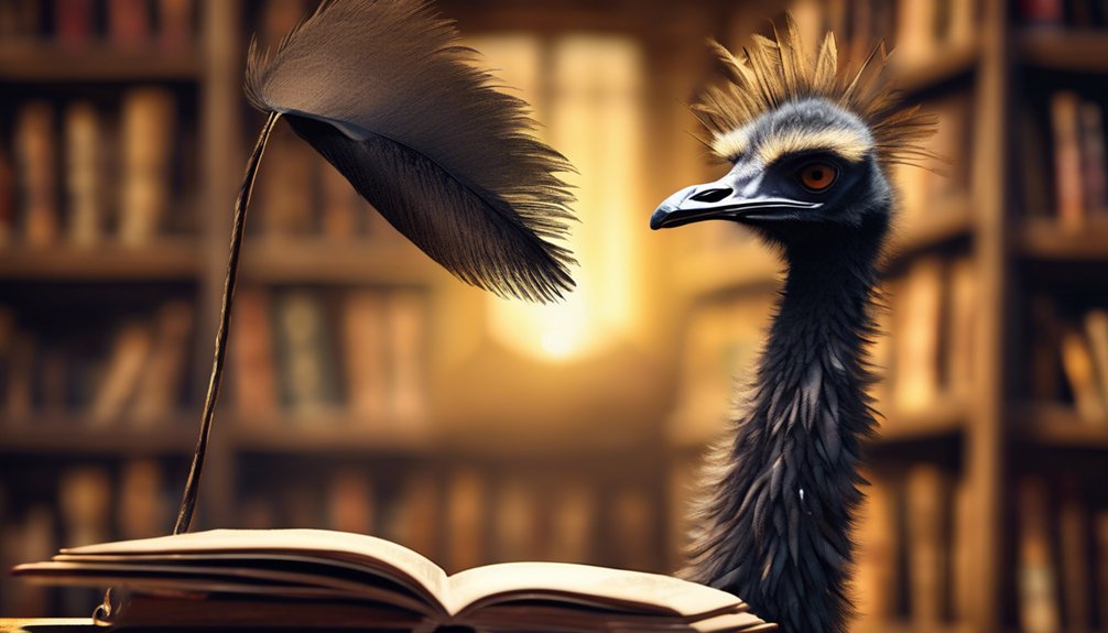 emus featured in literature