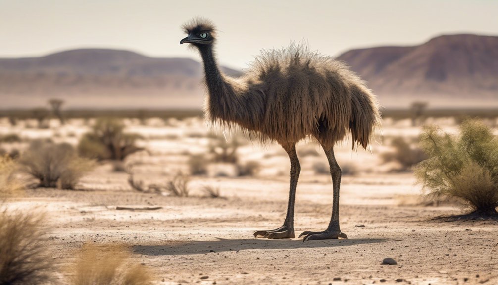 tall flightless long legged birds